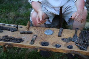 Production of a chain mail